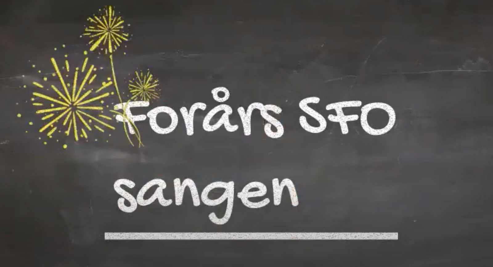 Forårs SFO Sangen